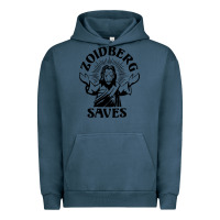 Pigment Midnight Navy zoidberg saves Urban Hoodie - linhVisuals