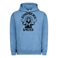 Pigment Pebble Blue zoidberg saves Urban Hoodie - linhVisuals
