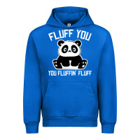 Cobalt panda cub fluff you giant panda Urban Hoodie - linhVisuals