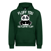 Forest Green panda cub fluff you giant panda Urban Hoodie - linhVisuals