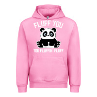 Fuchsia Pink panda cub fluff you giant panda Urban Hoodie - linhVisuals