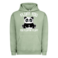 Pigment Oil Green panda cub fluff you giant panda Urban Hoodie - linhVisuals