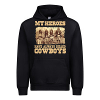Black my heroes have always killed cowboys retro Urban Hoodie - linhVisuals