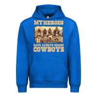 Cobalt my heroes have always killed cowboys retro Urban Hoodie - linhVisuals