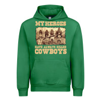Emerald my heroes have always killed cowboys retro Urban Hoodie - linhVisuals
