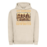 Pigment French Oak my heroes have always killed cowboys retro Urban Hoodie - linhVisuals