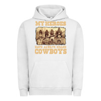 Pigment Lunar Rock my heroes have always killed cowboys retro Urban Hoodie - linhVisuals