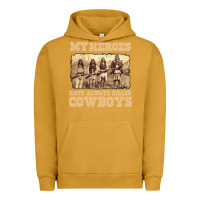 Pigment Peanut Butter my heroes have always killed cowboys retro Urban Hoodie - linhVisuals