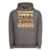Pigment Tornado my heroes have always killed cowboys retro Urban Hoodie - linhVisuals