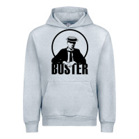 Heather Grey buster keaton Urban Hoodie - linhVisuals