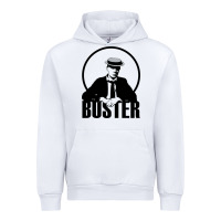 White buster keaton Urban Hoodie - linhVisuals
