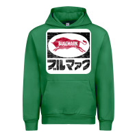 Emerald bullmark Urban Hoodie - linhVisuals