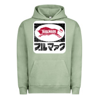 Pigment Oil Green bullmark Urban Hoodie - linhVisuals