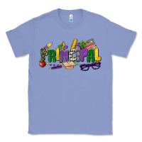 Colony Blue principal mardi gras cowgirl Classic Tee - CowGirlArtShop