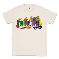 Natural principal mardi gras cowgirl Classic Tee - CowGirlArtShop