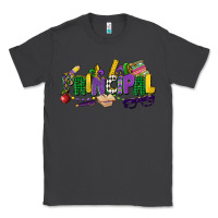 Smoke principal mardi gras cowgirl Classic Tee - CowGirlArtShop