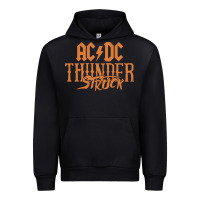 Black thunderstruck Urban Hoodie - linhVisuals