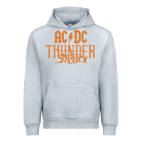 Heather Grey thunderstruck Urban Hoodie - linhVisuals