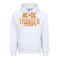 White thunderstruck Urban Hoodie - linhVisuals