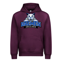 Mauve Wine daemen college Urban Hoodie - linhVisuals