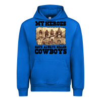 Cobalt my heroes have always killed cowboys retro Urban Hoodie - linhVisuals