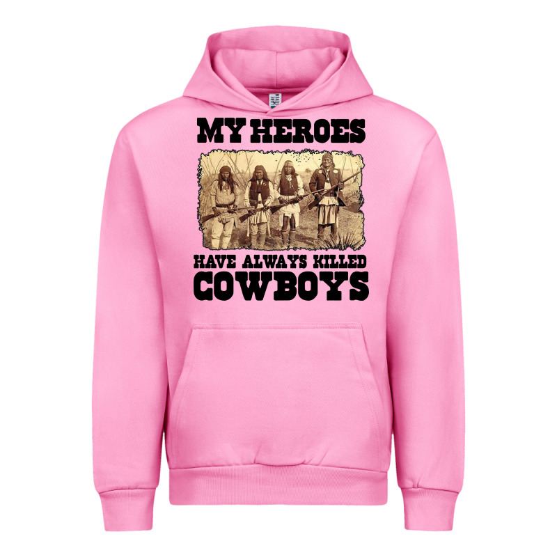 My Heroes Have Always Killed Cowboys Retro Urban Hoodie by linhVisuals | Teevron