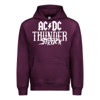 Mauve Wine the thunderstruck Urban Hoodie - linhVisuals