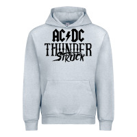Heather Grey thunderstruck Urban Hoodie - linhVisuals