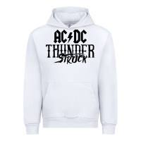White thunderstruck Urban Hoodie - linhVisuals