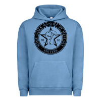 Pigment Pebble Blue some girls wander by mistake Urban Hoodie - linhVisuals
