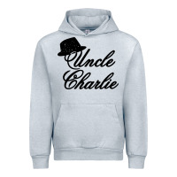 Heather Grey charlie wilson music Urban Hoodie - linhVisuals