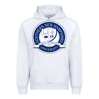 White Southern New Hampshire University Urban Hoodie - linhVisuals