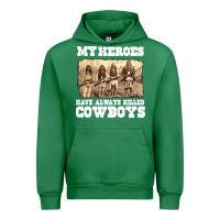 Emerald my heroes have always killed cowboys retro Urban Hoodie - linhVisuals