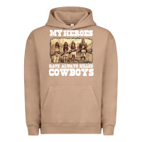 Pigment Burro my heroes have always killed cowboys retro Urban Hoodie - linhVisuals