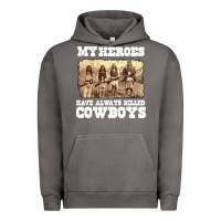 Pigment Tornado my heroes have always killed cowboys retro Urban Hoodie - linhVisuals