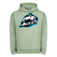 Pigment Oil Green the-alaska-aces-merch Urban Hoodie - linhVisuals