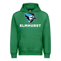 Emerald elmhurst university Urban Hoodie - linhVisuals