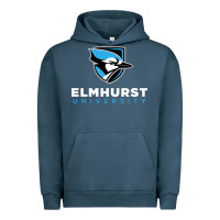 Pigment Midnight Navy elmhurst university Urban Hoodie - linhVisuals