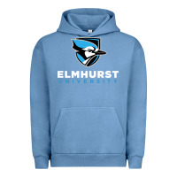 Pigment Pebble Blue elmhurst university Urban Hoodie - linhVisuals