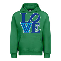 Emerald villanova love Urban Hoodie - linhVisuals