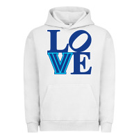 Pigment Lunar Rock villanova love Urban Hoodie - linhVisuals
