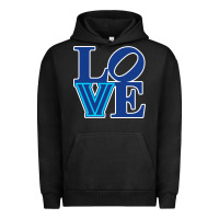 Pigment Black villanova love Urban Hoodie - linhVisuals