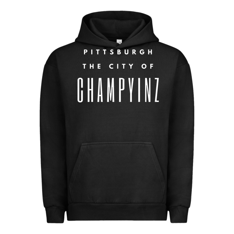 Pittsburgh City Of Champyinz Steel City Urban Hoodie by linhVisuals | Teevron