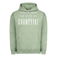 Pigment Oil Green pittsburgh city of champyinz steel city Urban Hoodie - linhVisuals