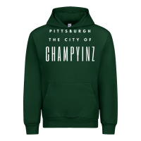 Forest Green pittsburgh city of champyinz steel city Urban Hoodie - linhVisuals