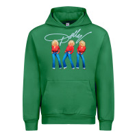 Emerald dolly musician Urban Hoodie - linhVisuals