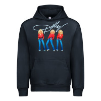 Navy dolly musician Urban Hoodie - linhVisuals