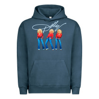 Pigment Midnight Navy dolly musician Urban Hoodie - linhVisuals