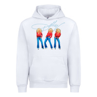 White dolly musician Urban Hoodie - linhVisuals