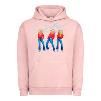 Pigment Salmon dolly musician Urban Hoodie - linhVisuals